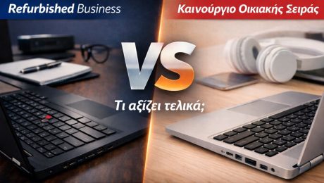 Refurbished laptop vs καινούργιο laptop σύγκριση – επαγγελματικό business laptop vs οικιακής σειράς